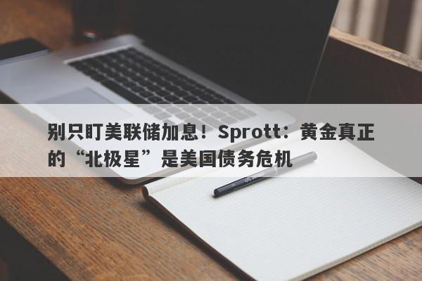 别只盯美联储加息！Sprott：黄金真正的“北极星”是美国债务危机