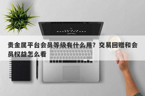 贵金属平台会员等级有什么用？交易回赠和会员权益怎么看