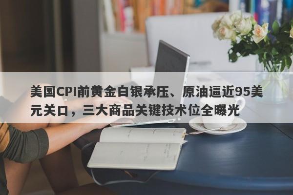 美国CPI前黄金白银承压、原油逼近95美元关口，三大商品关键技术位全曝光