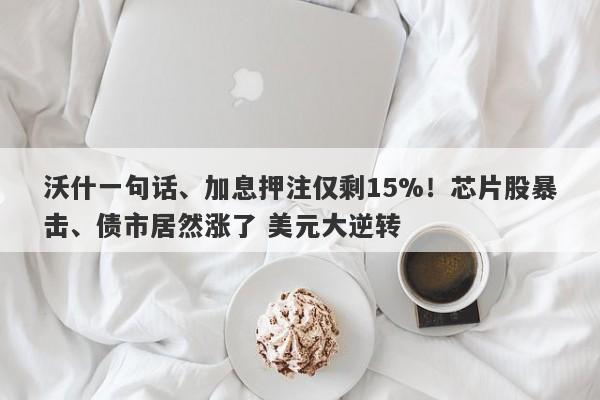 沃什一句话、加息押注仅剩15%！芯片股暴击、债市居然涨了 美元大逆转