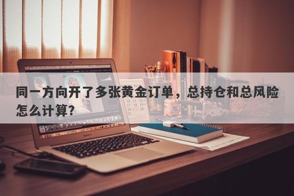 同一方向开了多张黄金订单，总持仓和总风险怎么计算？